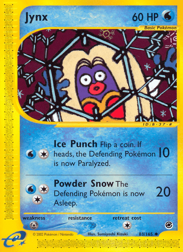 Jynx Pokémon card