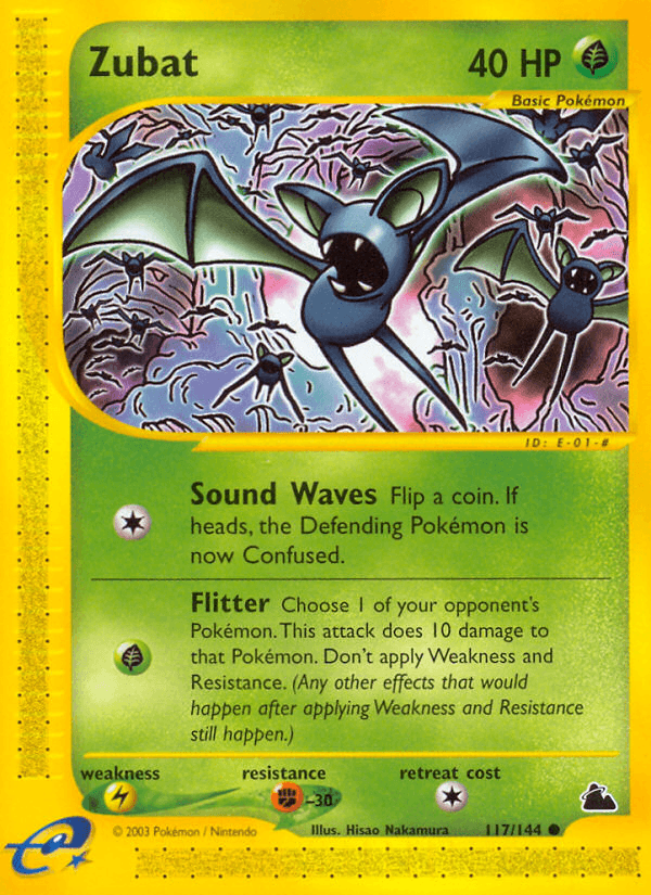 Zubat Pokémon card