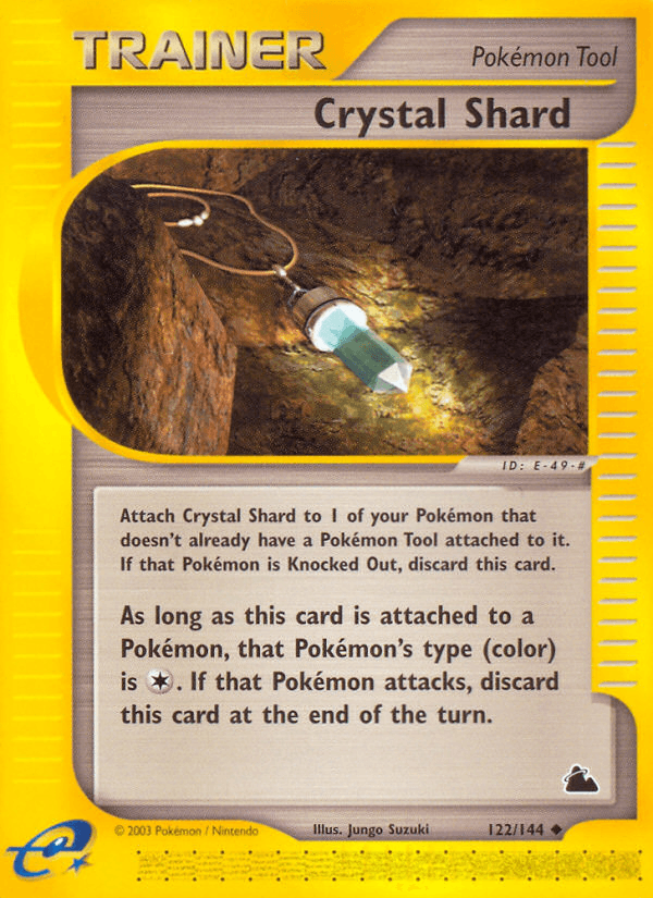 Crystal Shard Pokémon card