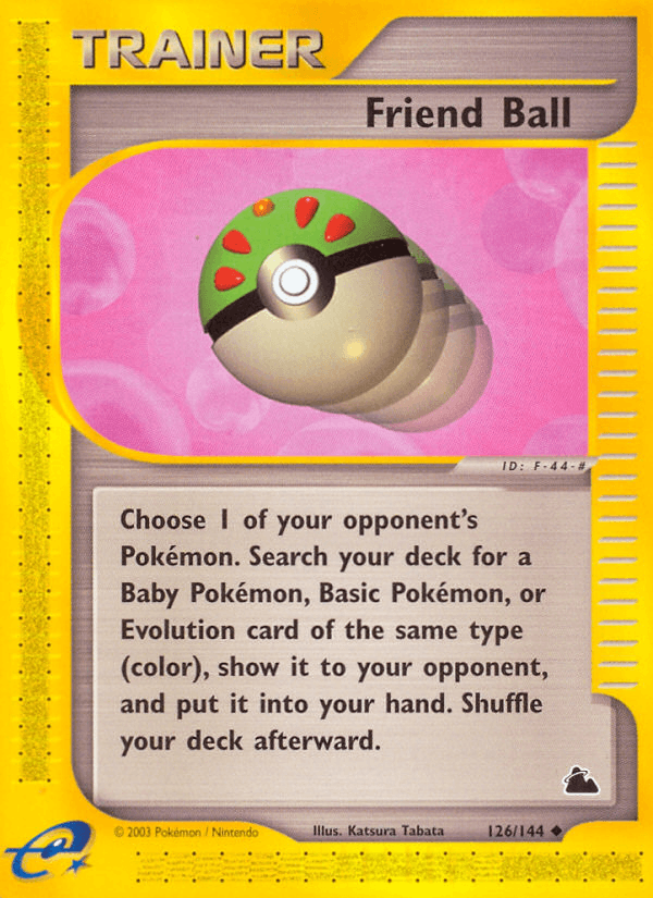 Friend Ball Pokémon card