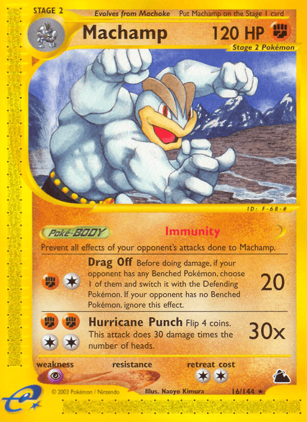 Machamp Pokémon card