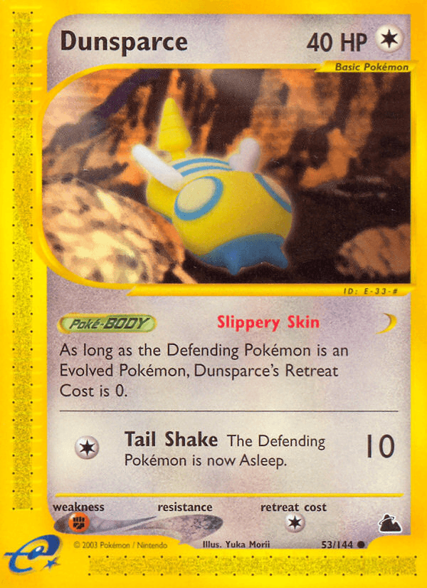 Dunsparce Pokémon card