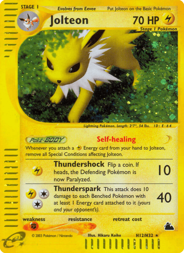 Jolteon from Skyridge