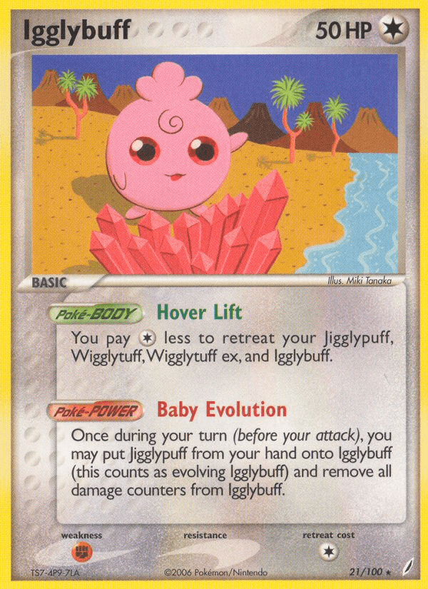 Igglybuff Pokémon card