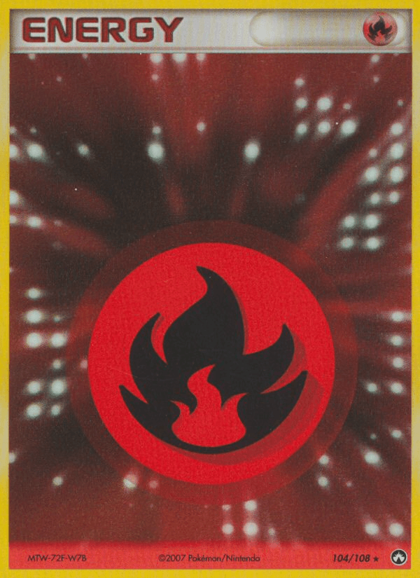 Fire Energy Pokémon card