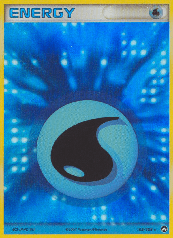Water Energy Pokémon card