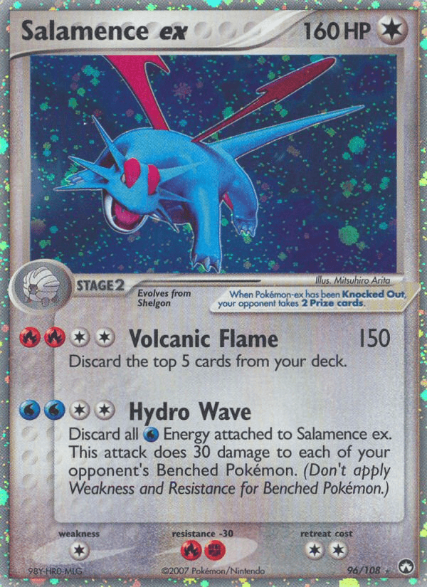Salamence ex from Power Keepers