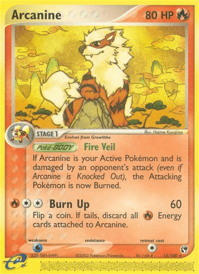 Arcanine from Sandstorm