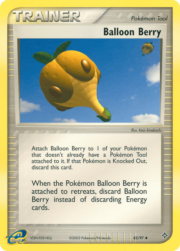 Balloon Berry Pokémon card