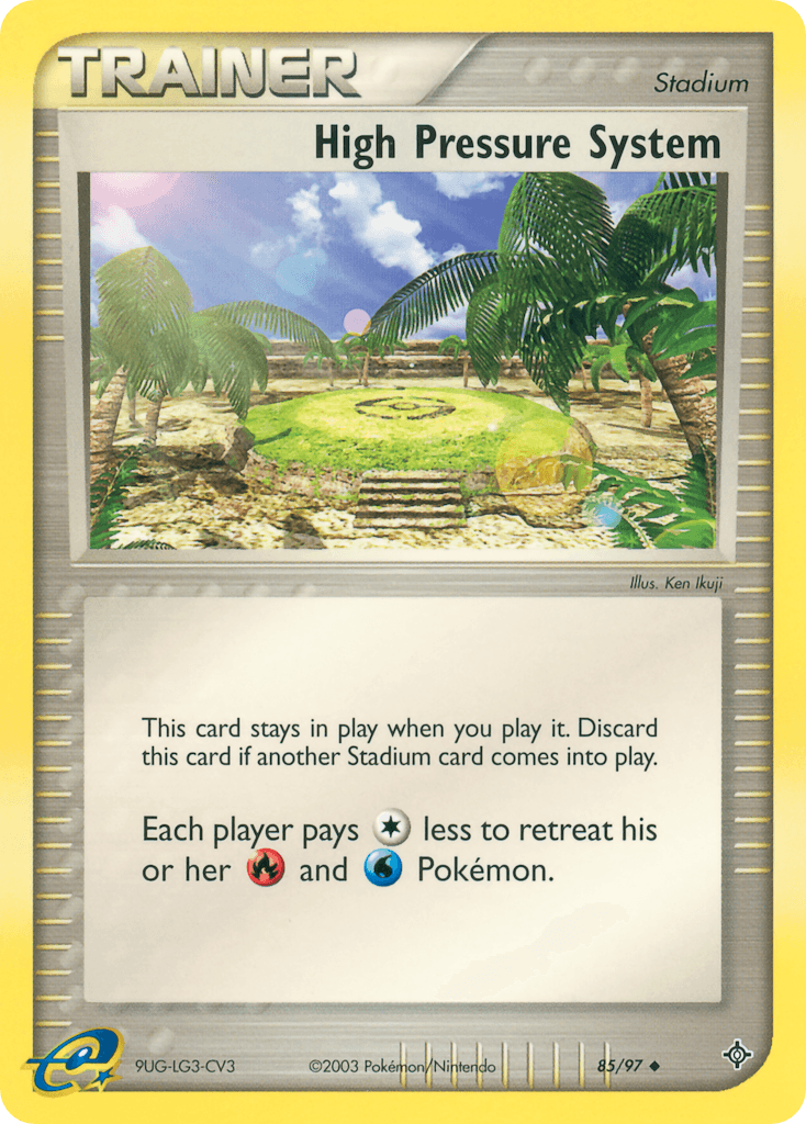 High Pressure System Pokémon card