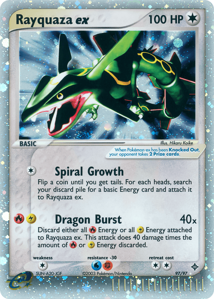 Rayquaza ex — Gen 3