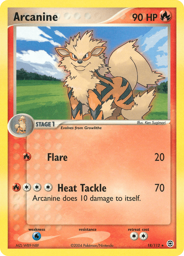 Arcanine from FireRed & LeafGreen