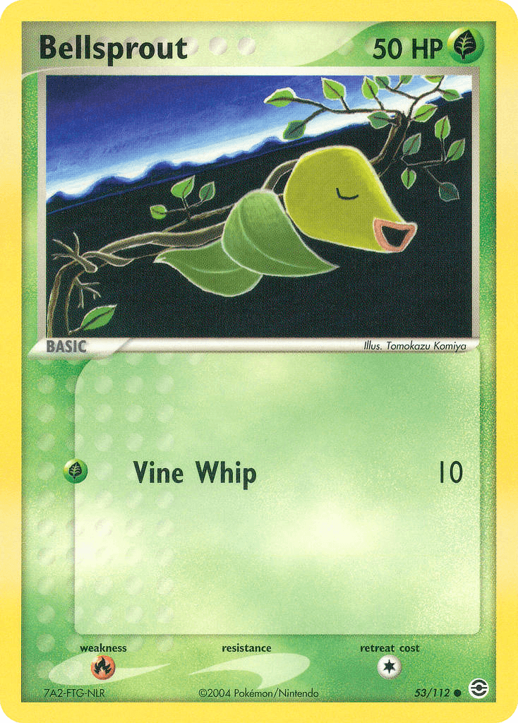Bellsprout Pokémon card