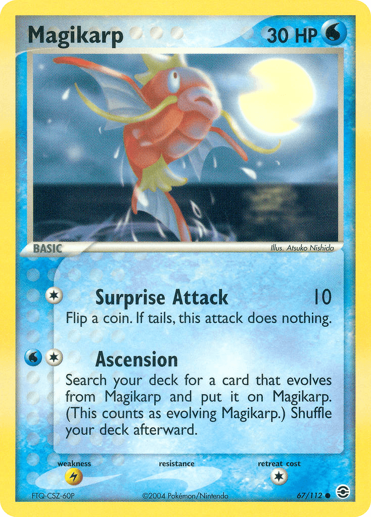 Magikarp Pokémon card
