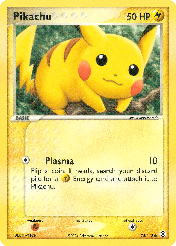 Pikachu Pokémon card