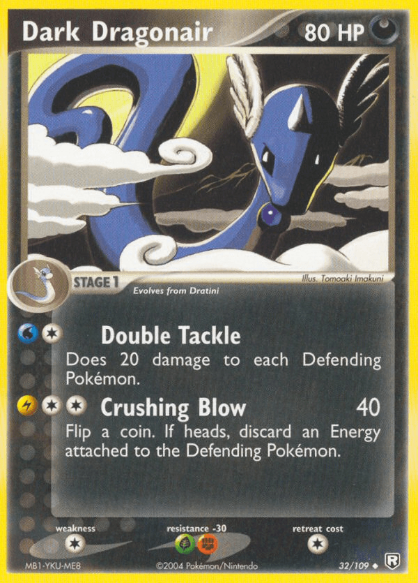 Dark Dragonair Pokémon card