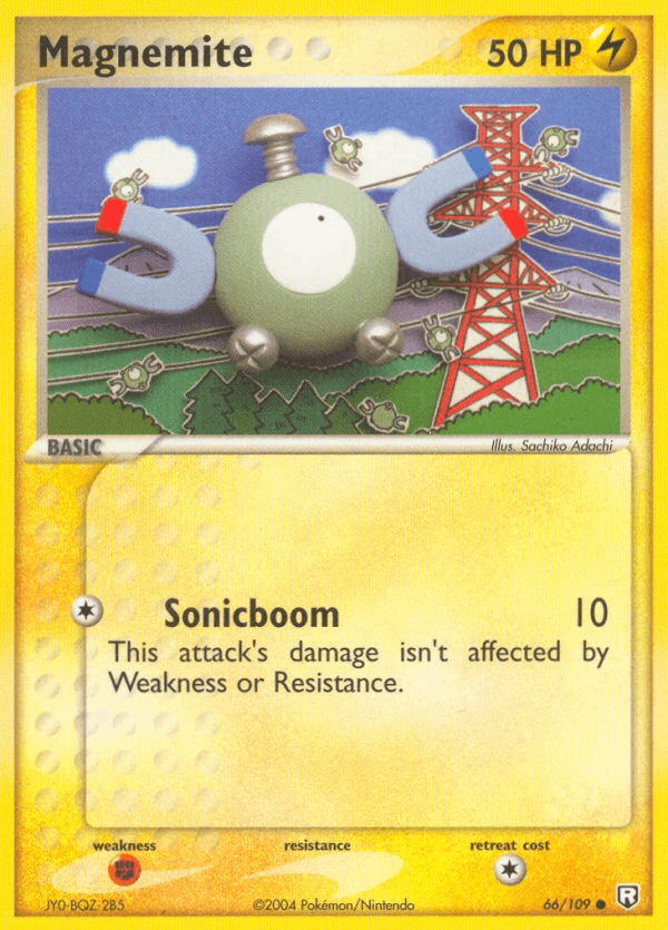Magnemite Pokémon card