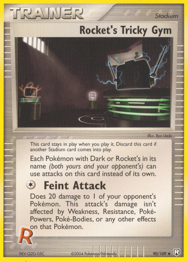 Rocket's Tricky Gym Pokémon card