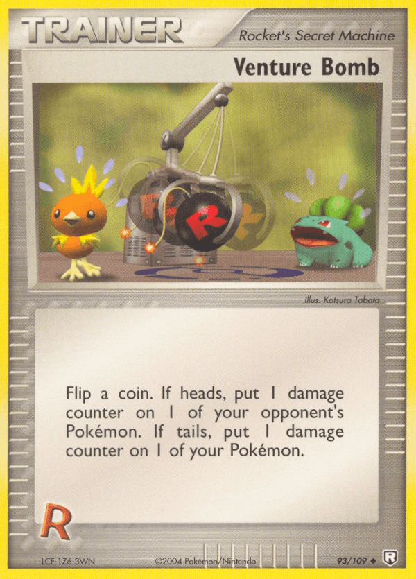 Venture Bomb Pokémon card