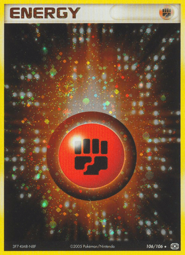 Fighting Energy Pokémon card