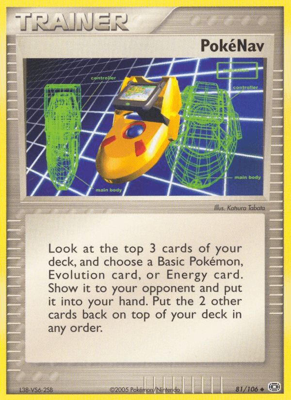 PokéNav Pokémon card