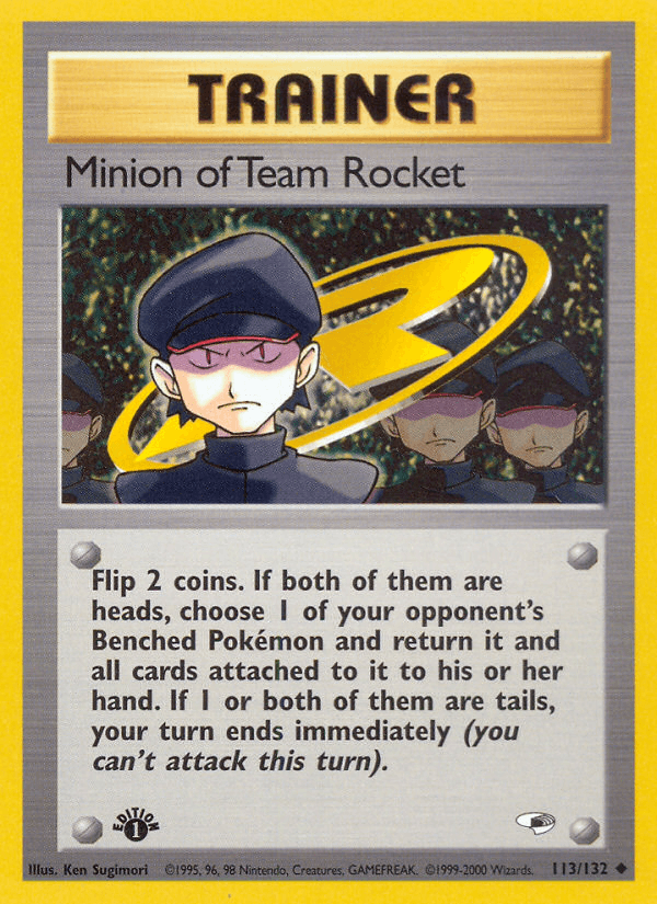 Minion of Team Rocket Pokémon card
