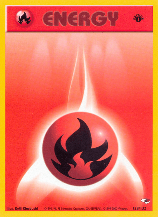 Fire Energy Pokémon card
