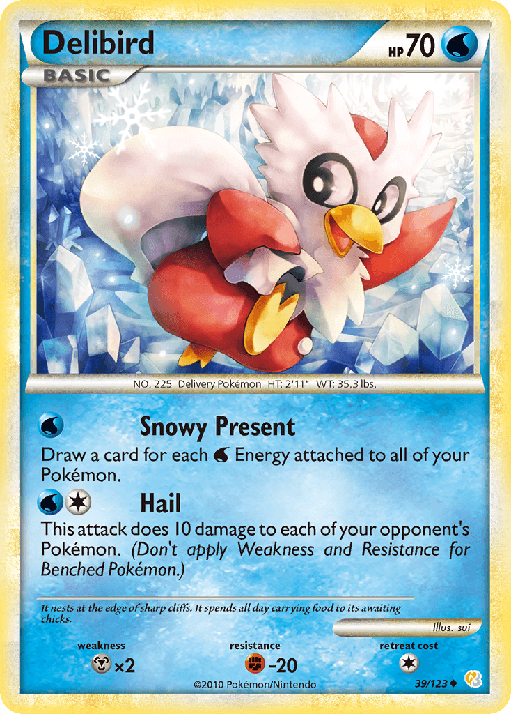 Delibird Pokémon card