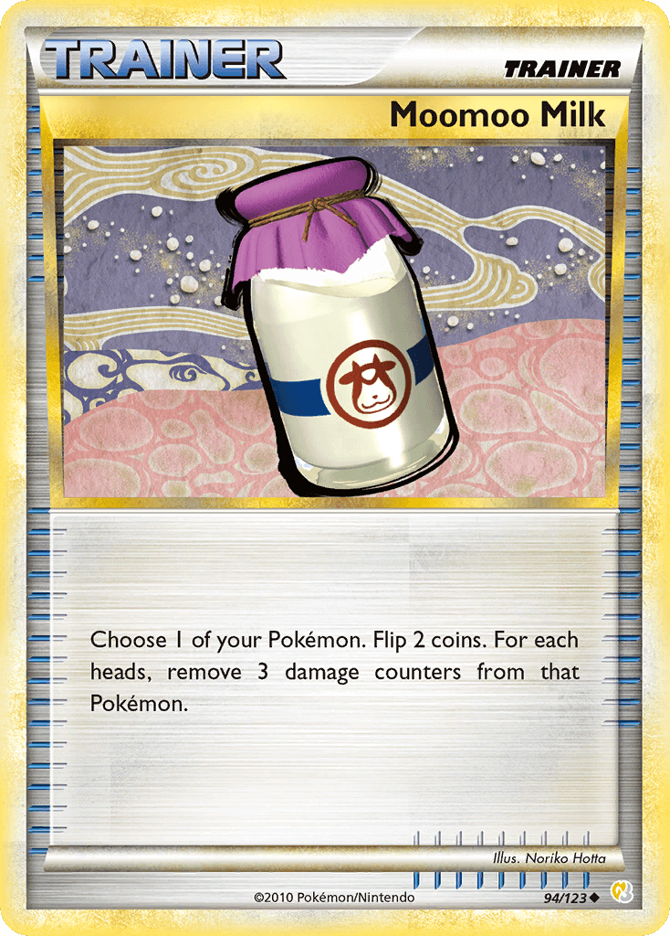 Moomoo Milk Pokémon card