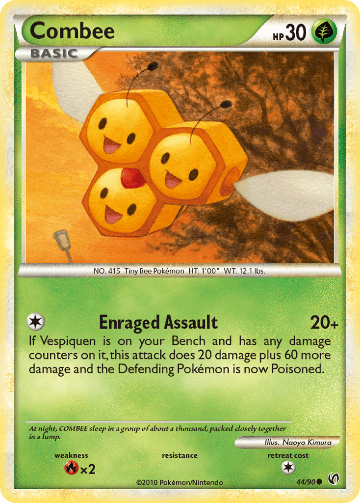 Combee Pokémon card