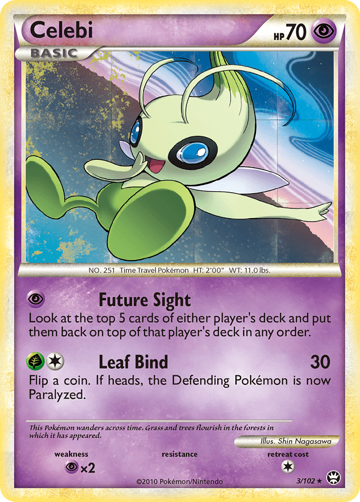 Celebi from HS—Triumphant