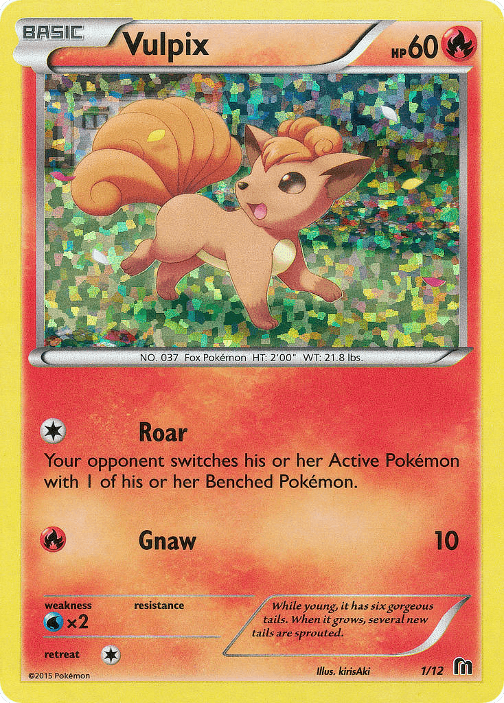 Vulpix Pokémon card
