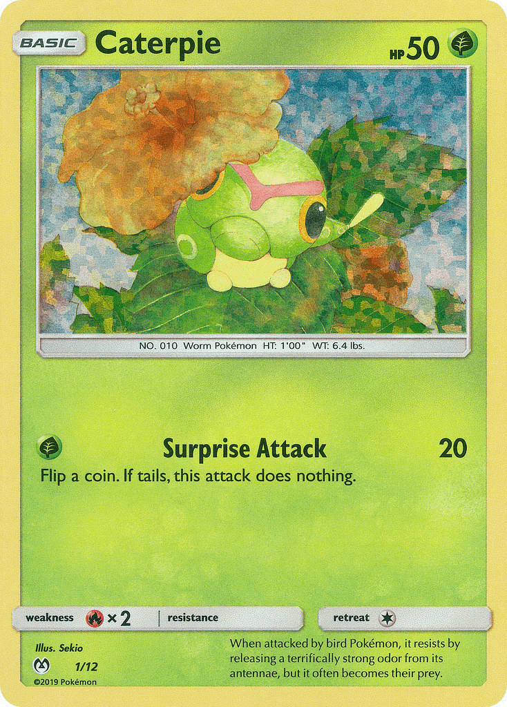 Caterpie Pokémon card