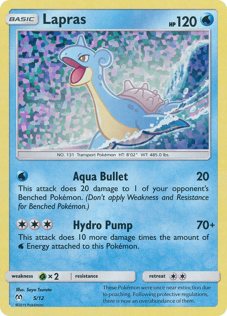 Lapras from McDonald's Collection 2019