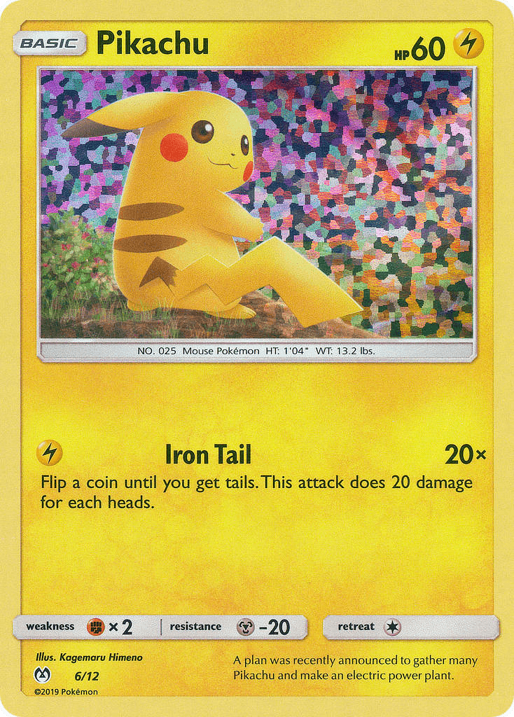 Pikachu Pokémon card