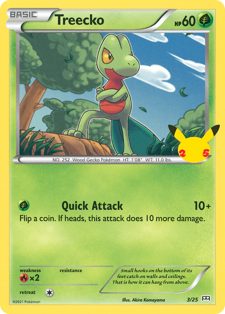 Treecko Pokémon card