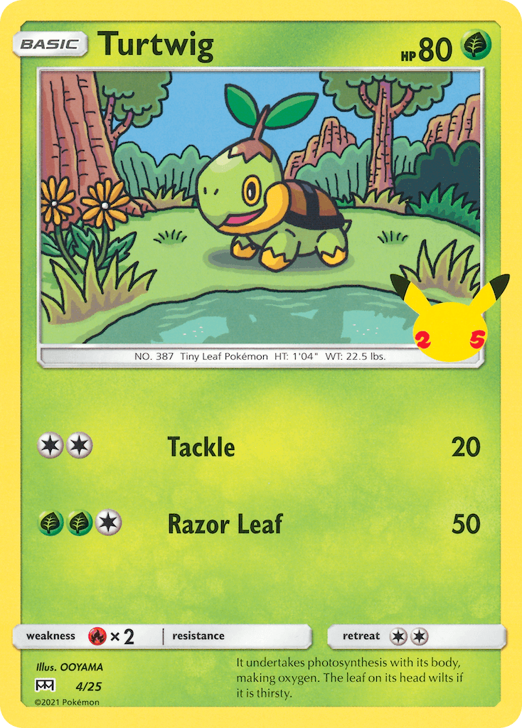 Turtwig Pokémon card