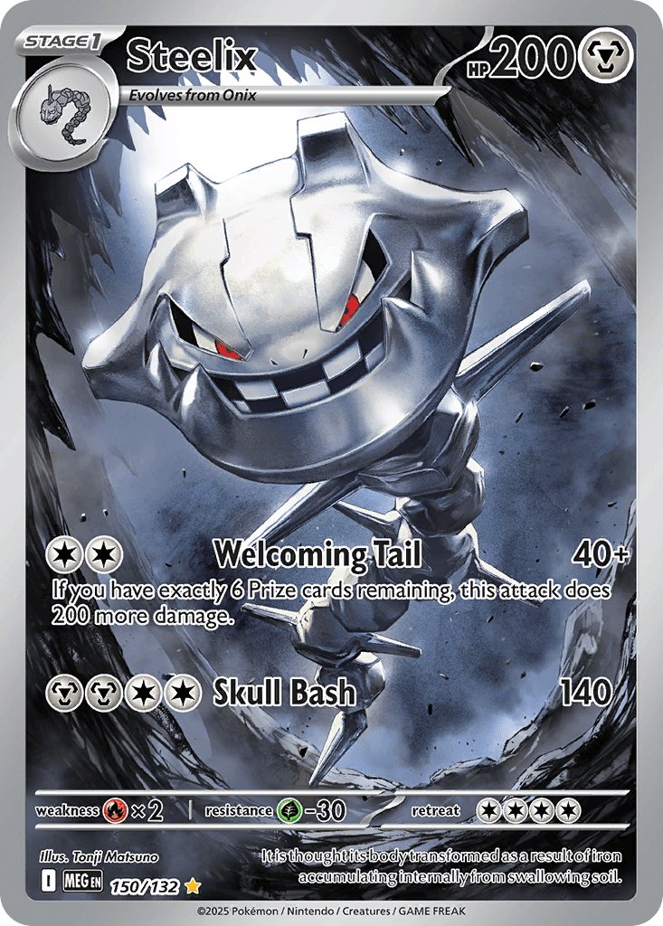 Steelix Pokémon card