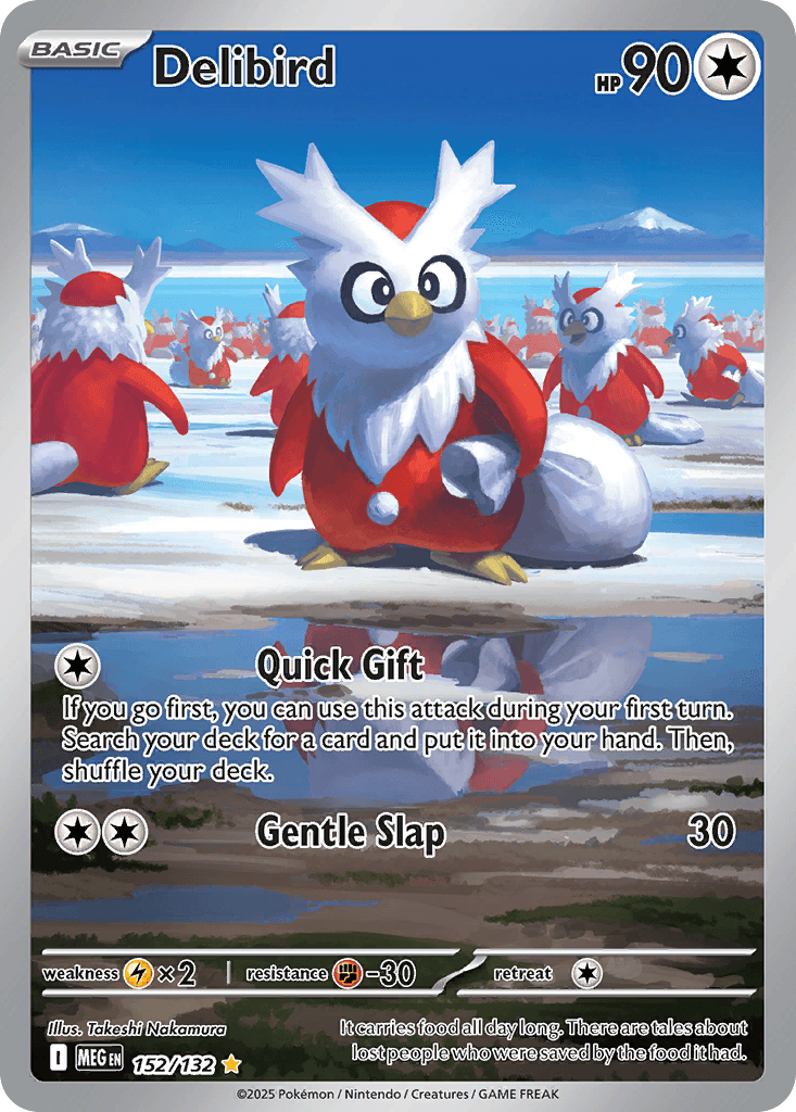 Delibird Pokémon card