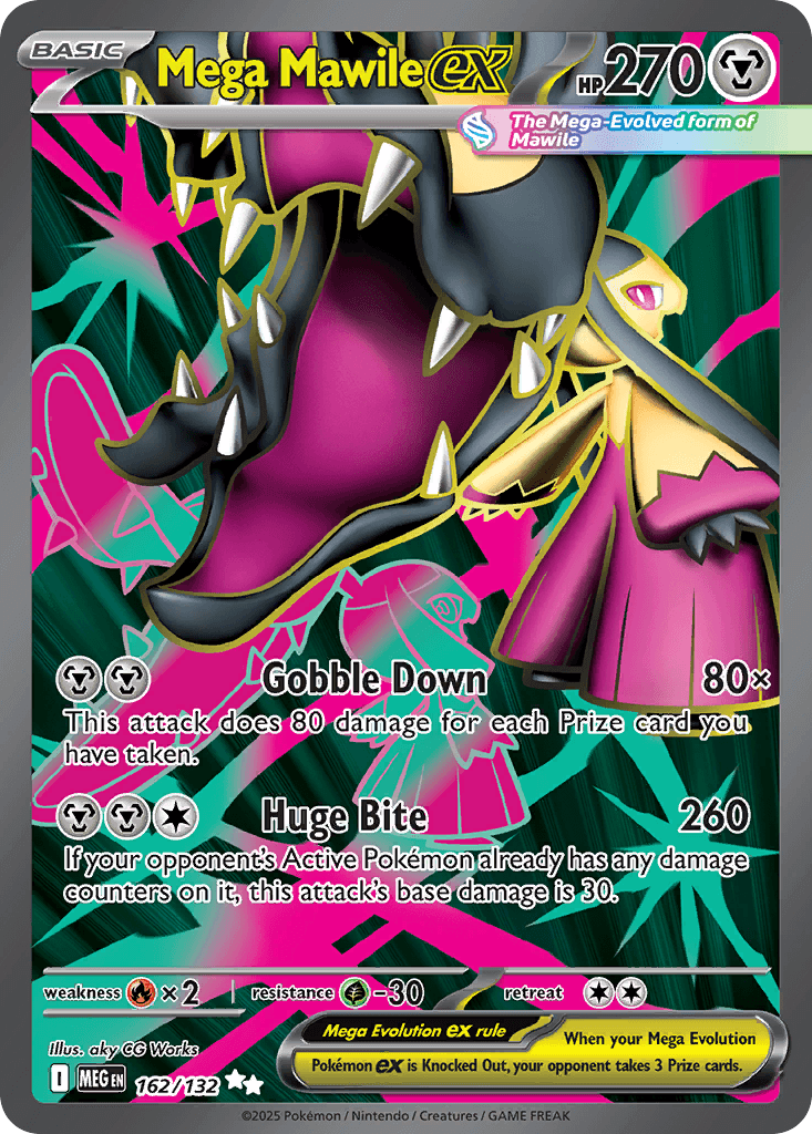 Mega Mawile ex Pokémon card