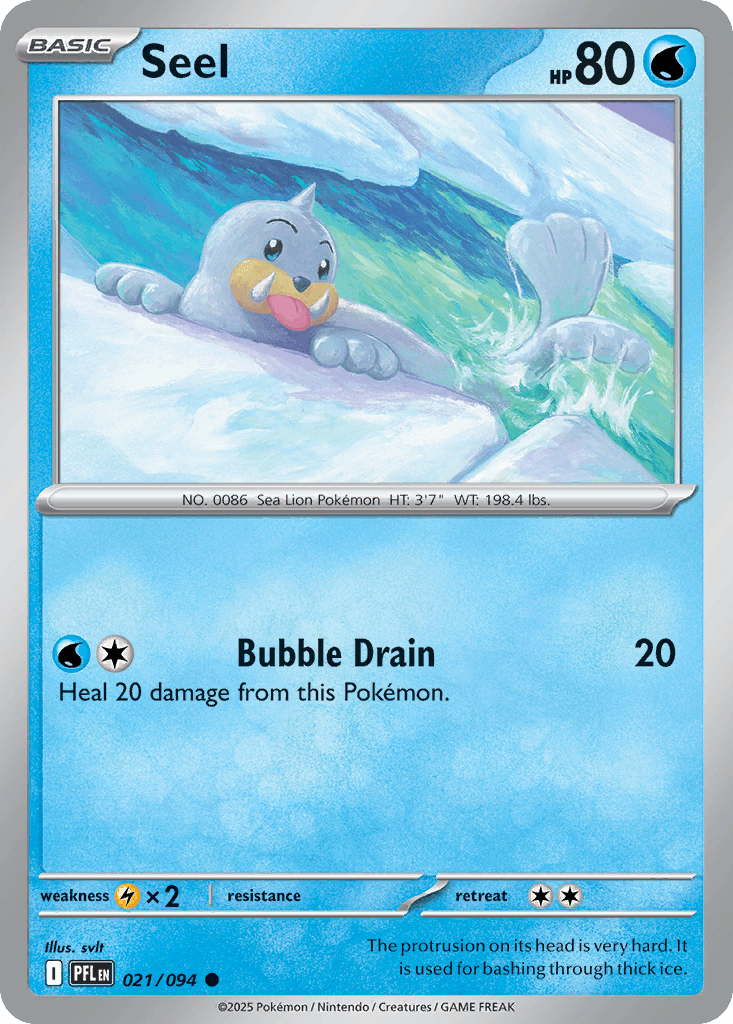 Seel — Water type