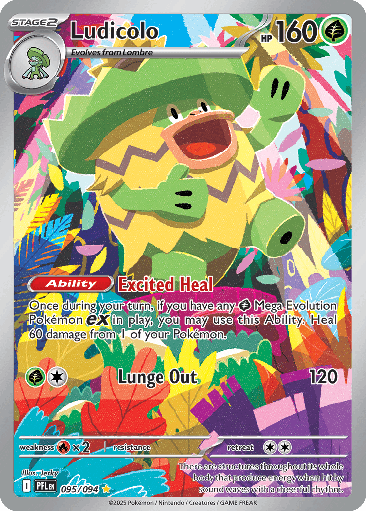 Ludicolo — Grass type