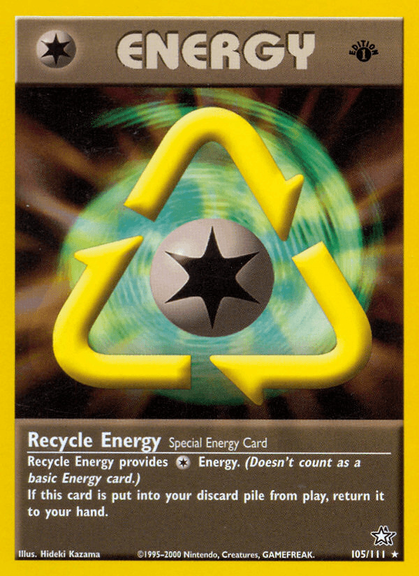 Recycle Energy Pokémon card