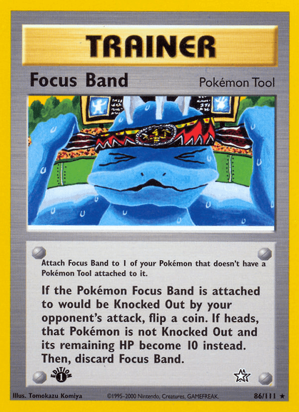 Focus Band Pokémon card