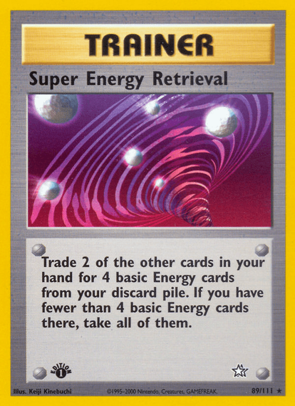 Super Energy Retrieval Pokémon card