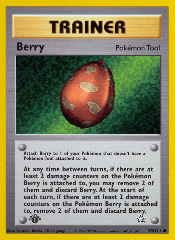 Berry Pokémon card