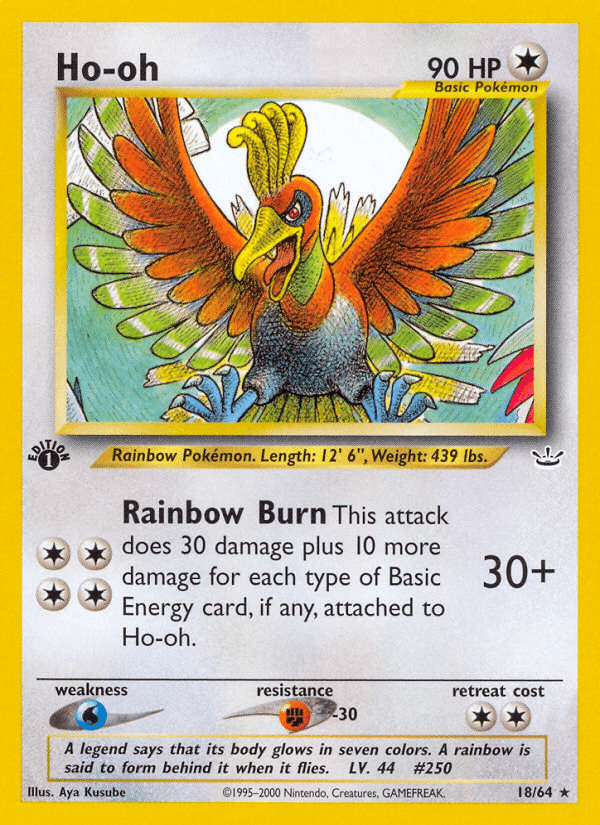 Ho-oh from Neo Revelation
