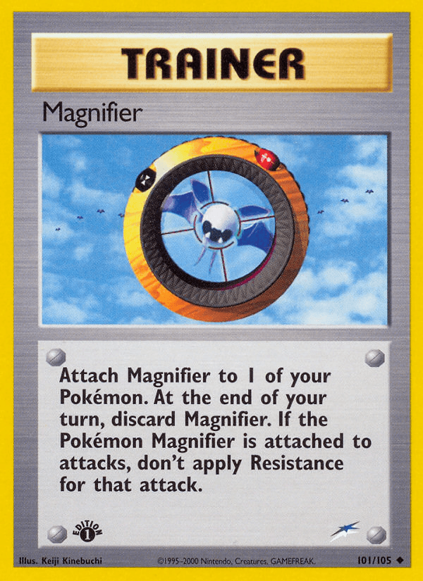 Magnifier Pokémon card