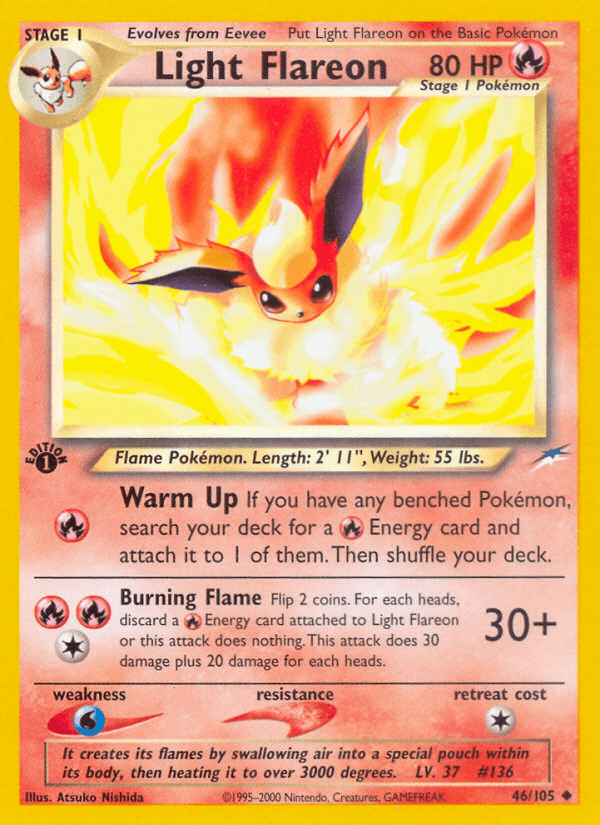 Light Flareon from Neo Destiny