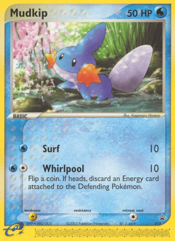 Mudkip Pokémon card